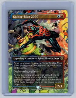 Spider-Man 2099 (Borderless) R Marvel's Spider-Man 205 NM SPM MTG Rare Magic - Image 1