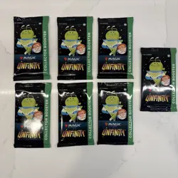 7 Unopened - MTG Unfinity Collector Booster Packs - Magic the Gathering - Image 1