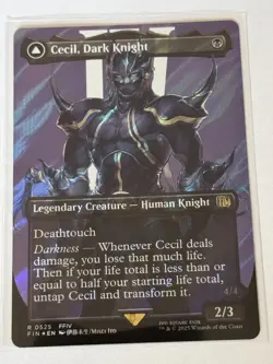 Cecil, Dark Knight // Cecil, Redeemed Paladin Borderless Surge Foil fin 525 - Image 1