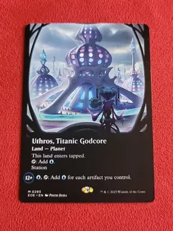 Uthros, Titanic Godcore (Borderless) Edge of Eternities Regular EoE 285 Mythic - Image 1