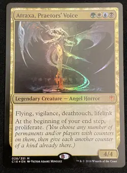 Atraxa, Praetors' Voice Commander 2016 Foil NM - Image 1