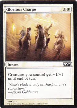 Glorious Charge M13 Magic the Gathering MTG x1 - Image 1