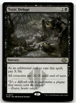 Toxic Deluge #277 MTG Modern Horizons 3 NM X1 - Image 1