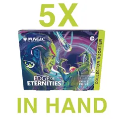 5x Edge of Eternities Collector Booster Box - MAGIC THE GATHERING - Image 1