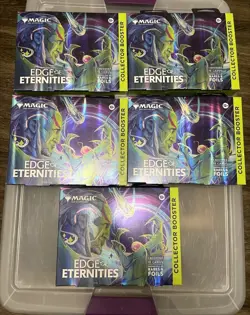 5x Edge of Eternities Collector Booster Box - MAGIC THE GATHERING - Image 2