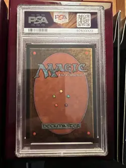 MTG Shivan Dragon Revised PSA 8 NM-MT Magic The Gathering - Image 2