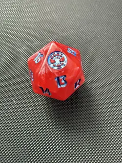 Magic The Gathering X Spiderman Red Bundle Spindown D20 Die Dice MTG Spider-Man - Image 1