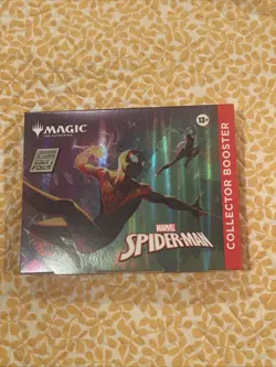 Magic The Gathering Marvel’s Spider-Man Collector Booster Omega Sealed Box - Image 1