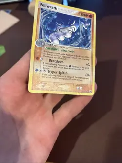 Pokemon TCG Poliwrath EX Unseen Forces 11/115 Reverse Holo Holo Rare - Image 3
