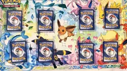 Pokemon TCG (Costco) Cosmos Holo Prismatic Evolutions - All 8 Eeveelutions - NM - Image 2