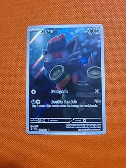 Zorua Illustration Rare Holo IR Pokemon TCG SV Shrouded Fable 075/064 - Image 1