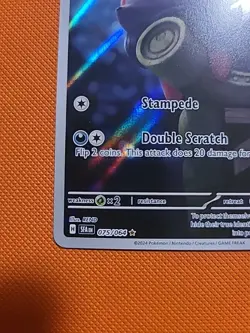 Zorua Illustration Rare Holo IR Pokemon TCG SV Shrouded Fable 075/064 - Image 5