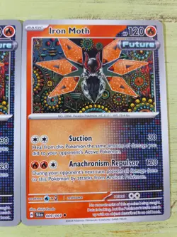 Lot of 2 Pokemon TCG; Scarlet & Violet Shrouded Fable - (×2) Iron Moth 09/64 - Image 3
