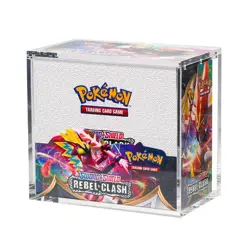 Pokemon Booster Box Acrylic Case Magnetic Protective Display Anti-Drop Storage - Image 1