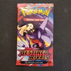 Destined Rivals - Scarlet & Violet - Pokemon Booster Pack - New - Lot #90 - Image 1