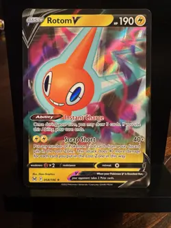 Pokemon TCG - Lost Origin - Rotom V 058/196 - NM - Image 1