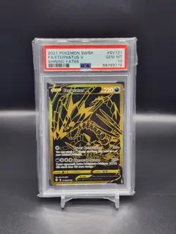 💎PSA 10 GEM MINT 2021 Pokemon Shining Fates ETERNATUS V SV121 Full Art - Image 1