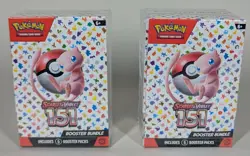 Pokemon TCG Lot of 2x Scarlet & Violet 151 Booster Bundles | Sealed | SV3.5 - Image 1