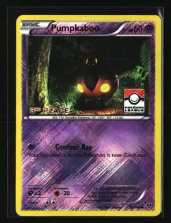 Pokemon PUMPKABOO 56/146 (League Championship 3rd Place) NM/Near Mint - Image 1