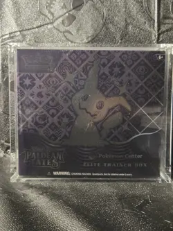 Factory Sealed Paldean Fates Pokemon Center ETB - Image 1