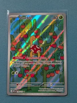 Pokemon TCG Shuckle Illustration Rare 136/132 Mega Evolution IR NM English - Image 1