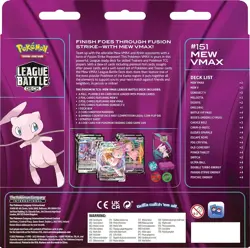 Pokemon TCG: Mew VMAX League Battle Deck - RARE Factory Sealed Pack. - Image 2