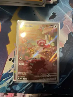 Pokemon TCG: English Stufful IR from new Mega Evolutions set - Image 1