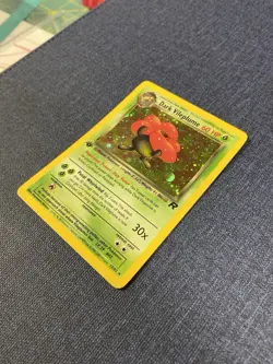 2000 Pokemon Team Rocket Dark Vileplume 1st Edition Holo Rare 13/82 - Image 3