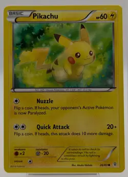 Pikachu 26/83 XY Generations 2016 Pokemon TCG 001 - Image 1