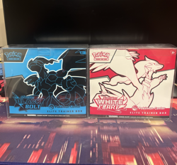 Black Bolt and White Flare Pokemon Center PC ETB Elite Trainer Box SEALED - Image 1