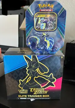 Pokemon TCG Crown Zenith ETB Fact seal + Miraidon Trading card game fact sealed 820650851476 - Image 1