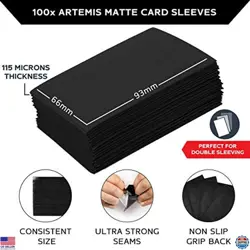 Quiver Time Trading Card Deck Bundle: 5x 80+ Deck Boxes + 500 Artemis Sleeves - Image 3