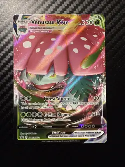 Venusaur VMAX - SWSH102 - Full Art Rare Black Star Promo - Pokemon Card - NM - Image 1