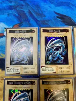 YuGiOh! Card BANDAI Holo 10Set Blue Eyes White Dragon 1999 #2301 - Image 2