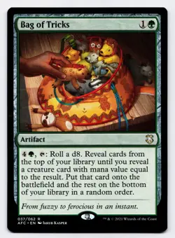 Bag of Tricks [037/062] AFC Rare Non-Foil [MTG Card English] - Image 1