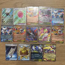 Pokemon Card Lot! 14 Card Holo Lot. Mega Evolutions TCG Full Art Alt Art Rare - Image 1