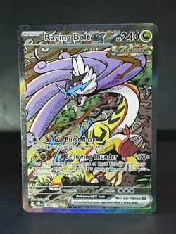 Raging Bolt ex 166/131 Prismatic Evolutions SIR Pokemon Card NM - Image 1