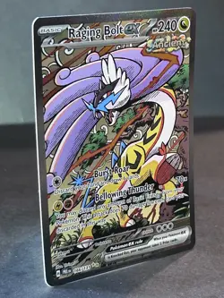 Raging Bolt ex 166/131 Prismatic Evolutions SIR Pokemon Card NM - Image 3