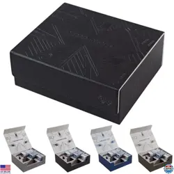 1800+ Card Deck Storage Boxes - Premium PU Leather Case with Magnetic Closure - Image 1