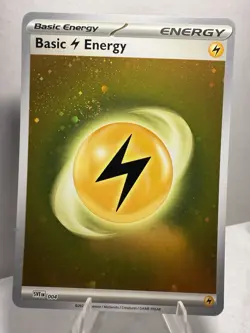 Pokemon - Scarlet & Violet 151 - Electric Energy 004 - Holo Cosmos Card SWIRL - Image 1