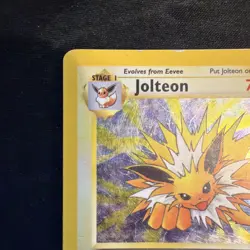 1999 Pokemon TCG Jolteon Jungle Holo 1st Edition Rare Card 4/64 WOTC - Image 2