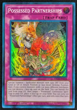 Possessed Partnership 2020 1st Edition Super Rare Yugioh Card SDCH-EN028 (NM) - Image 1