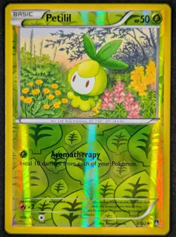 Petilil 2016 XY BREAKpoint Reverse Holo Pokemon Card 7/122 (NM) - Image 1