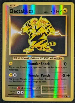 Electabuzz 2016 XY Evolutions Reverse Holo Pokemon Card 41/108 (NM) - Image 1