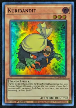 Kuribandit 2020 1st Edition Ultra Rare Purple Yugioh Card DLCS-EN004 (NM) - Image 1