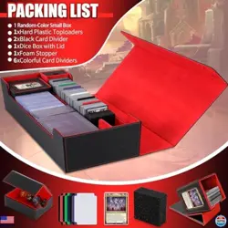 Ultimate Trading Card Storage Box - 2200+ MTG Decks, Magnetic Closure, 5 Decks - Image 3