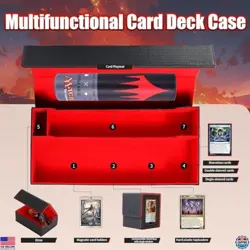 Ultimate Trading Card Storage Box - 2200+ MTG Decks, Magnetic Closure, 5 Decks - Image 4