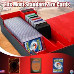 Ultimate Trading Card Storage Box - 2200+ MTG Decks, Magnetic Closure, 5 Decks - Image 5