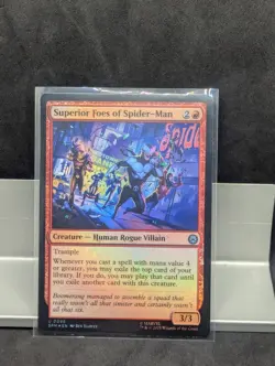 Superior Foes of Spider-Man X1 NM FOIL Marvel's Spider Man MTG - Image 1