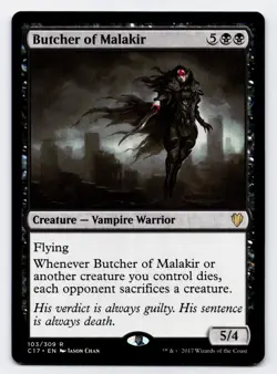 Butcher of Malakir [103/309] C17 Rare Non-Foil [MTG Card English] - Image 1